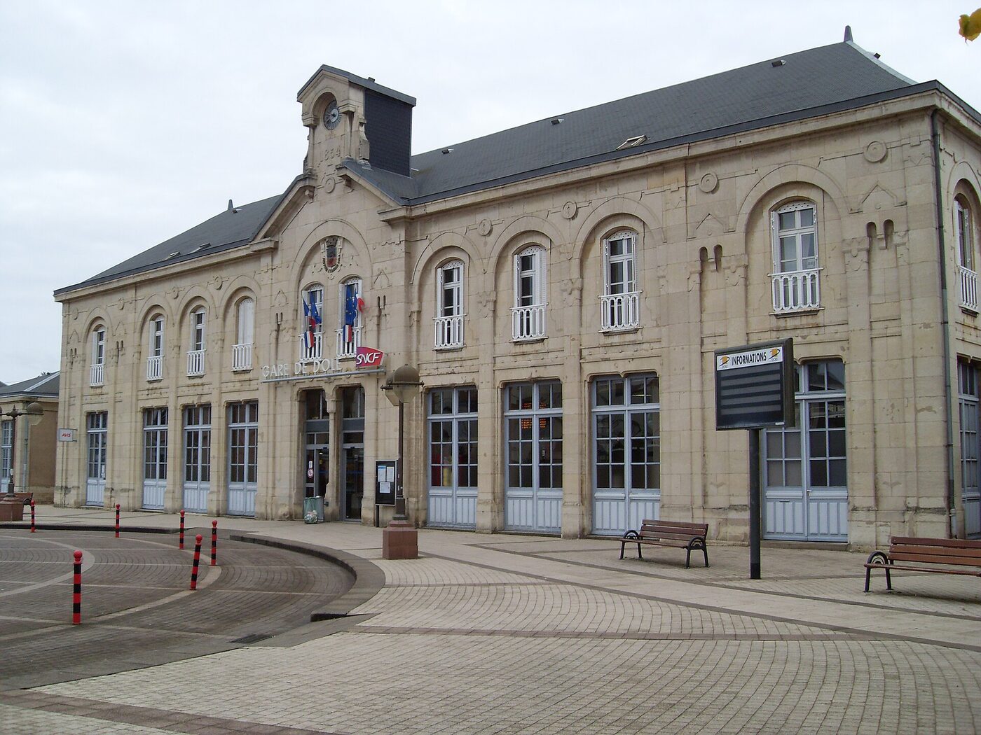 La gare de Dole